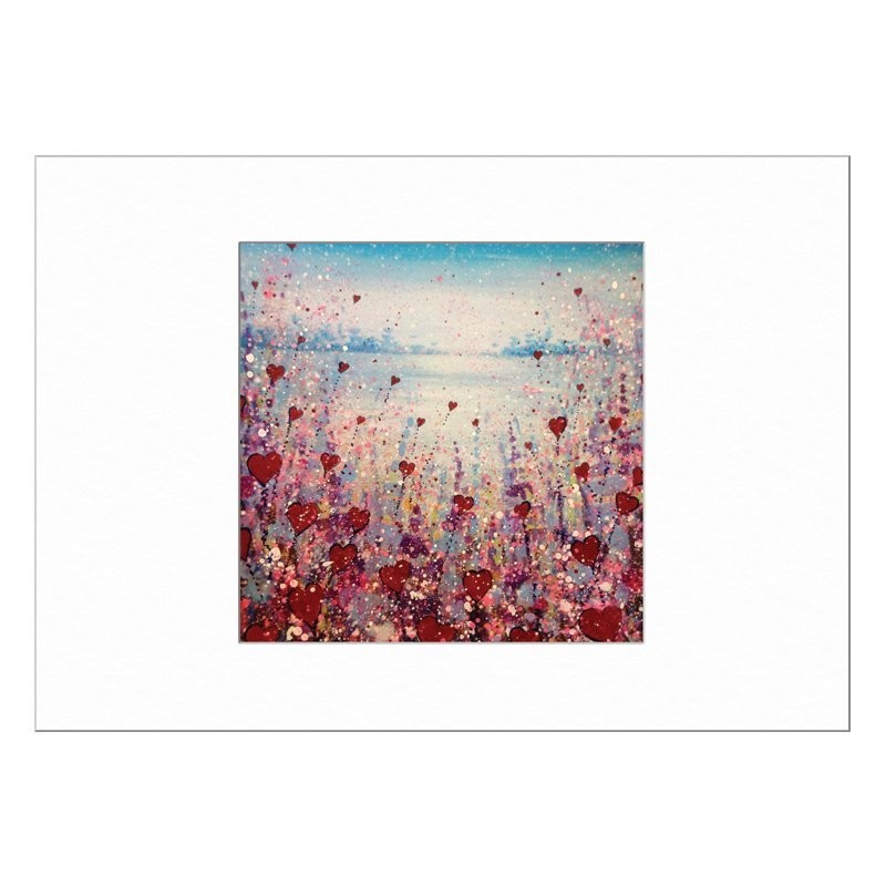 Love Flowers Limited Edition Print with Mount